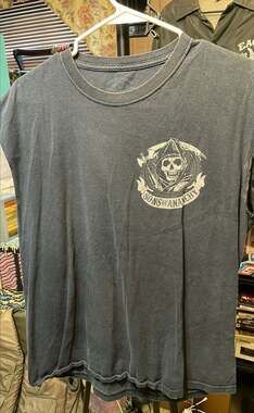 Sons of Anarchy Road Gear Graphic T-Shirt Grim Reaper Outlaw